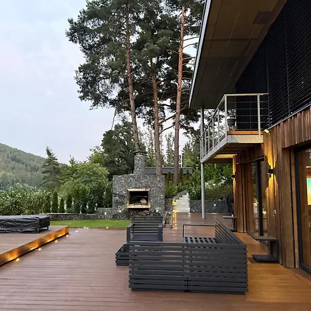 Hrdlicka Slapy Chalot Villa